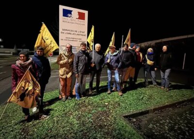 Mobilisation en Loire-Atlantique pour soutenir 52 agriculteurs