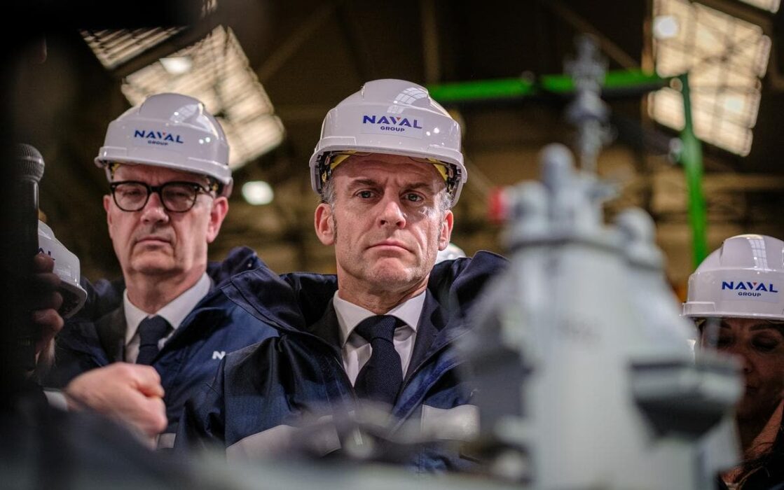 Le France Libre prendra la mer en 2038 : Macron lance le porte-avions de nouvelle génération depuis Indret