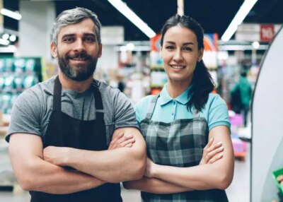 Emploi dans le commerce