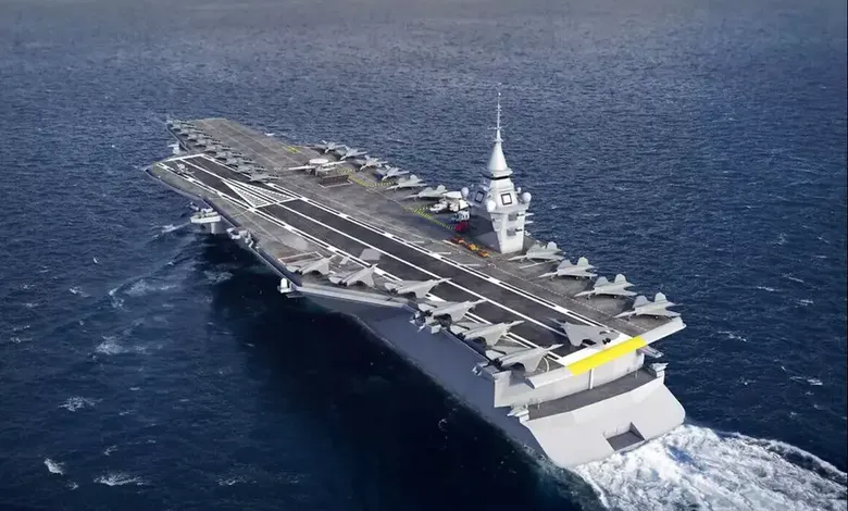 Nantes-Indret : Macron visite mercredi le chantier du futur porte-avions nucléaire français