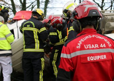 Nantes : un jeune conducteur incarcéré après une collision entre un véhicule léger et un poid