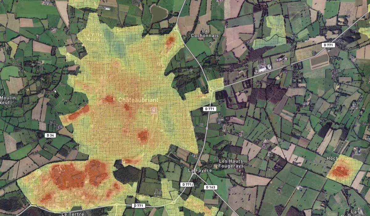 Châteaubriant sous la chaleur : la carte qui pointe les responsables
