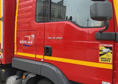 Nantes : un incendie d'appartement incommode neuf personnes rue de la Bottière