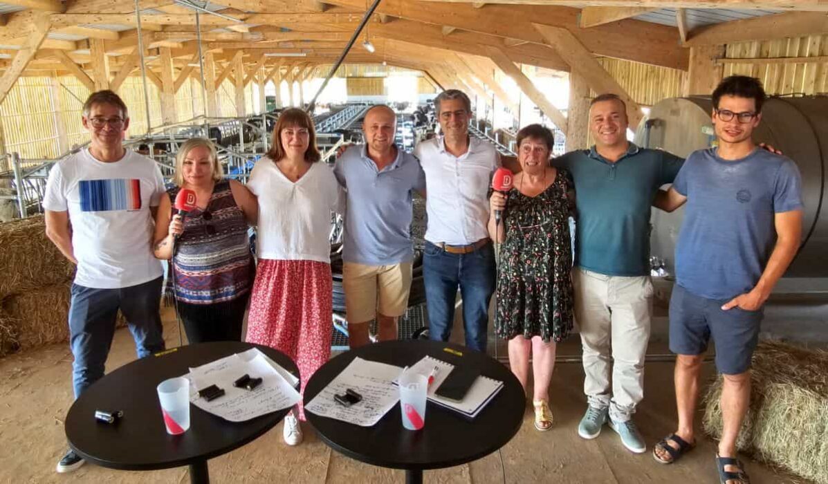 François Ruffin en campagne en Loire-Atlantique