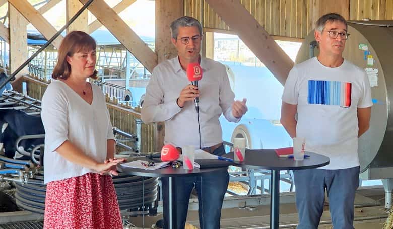 François Ruffin en campagne en Loire-Atlantique