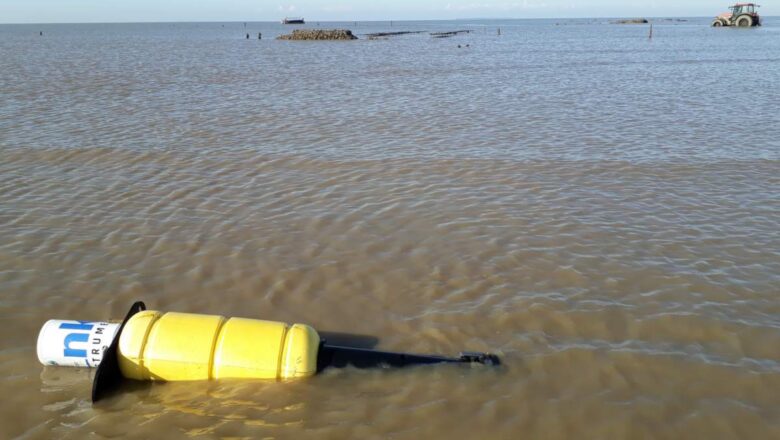 Des capteurs sous-marins pour anticiper l'avenir de la conchyliculture en baie de Bourgneuf