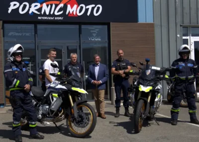 Pornic : deux nouvelles motos Trail pour la Police municipale