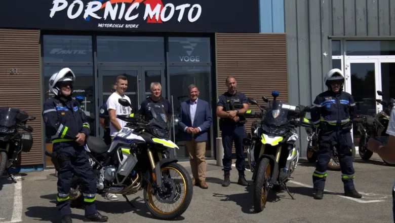 Pornic : deux nouvelles motos Trail pour la Police municipale