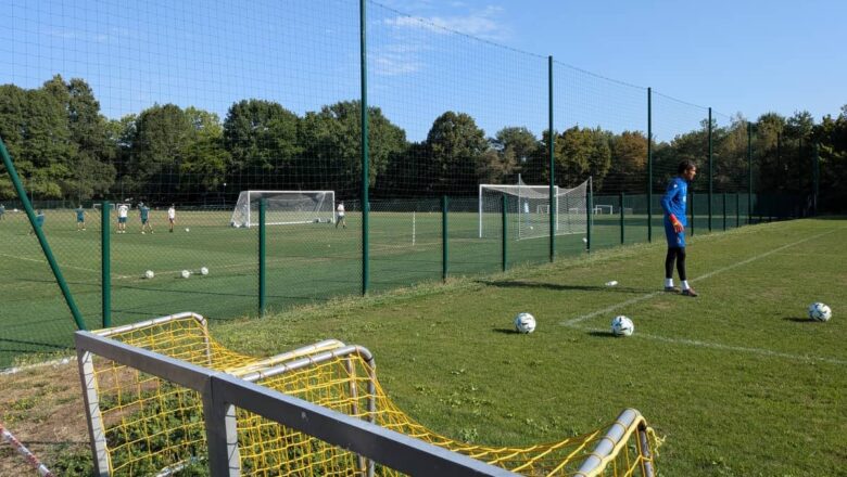 Entrainement FCN gardiens centre la jonelière