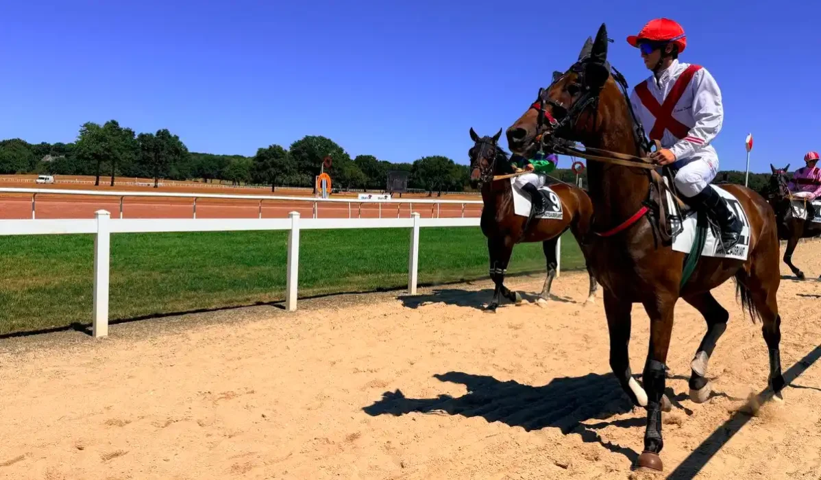 Rentrée du trot à l'hippodrome de la Métairie Neuve à Châteaubriant, dimanche