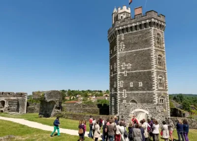 Visite du ch&acirc;teau d'Oudon