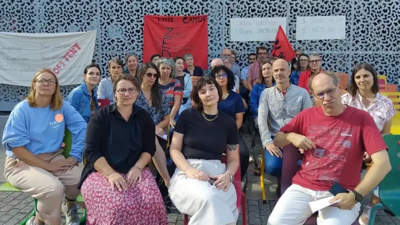 Lycée Albert Camus à Nantes : le personnel alerte sur le manque de moyens