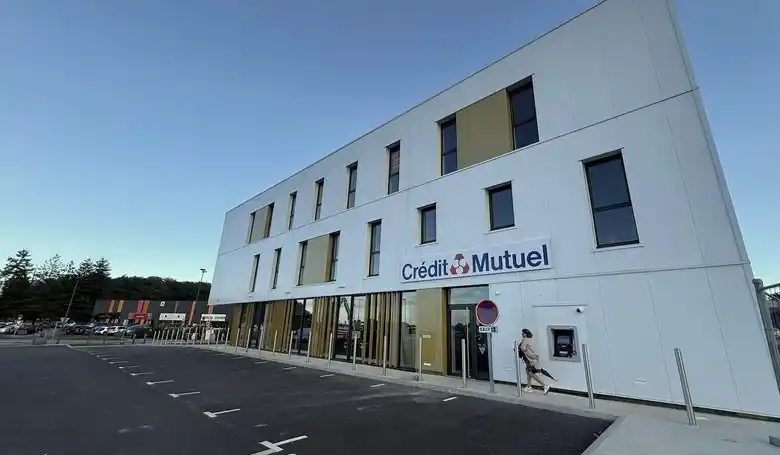 Le Crédit Mutuel Châteaubriant réunit ses deux agences rue du Général Patton