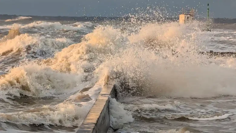 Tempête Pointe Saint-Gildas