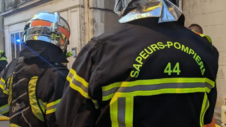 Nantes : feu d'appartement en duplex rue Maurice Daniel
